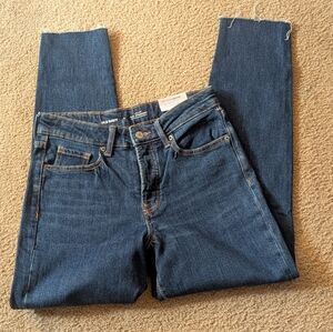 New With Tags O.G Straight High Rise Ankle Jean Button Fly Size 2